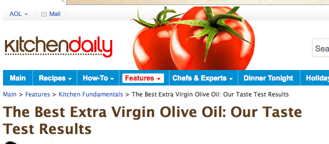 Taking Issue with “The Best Extra Virgin”